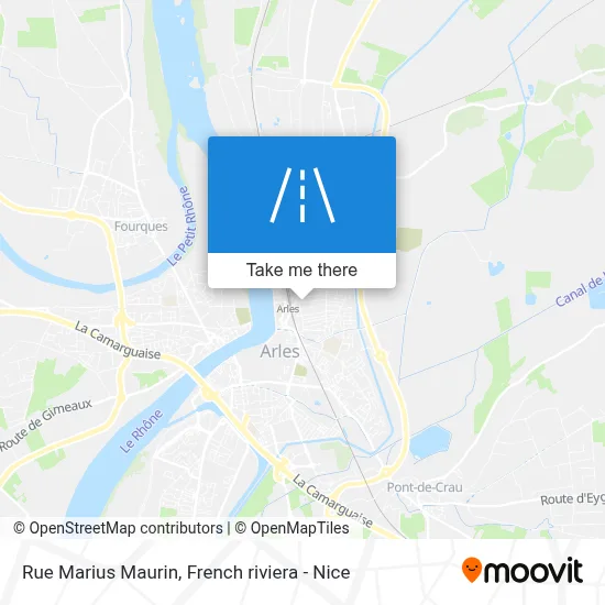 Mapa Rue Marius Maurin
