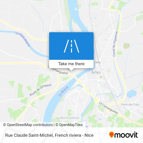Rue Claude Saint-Michel map