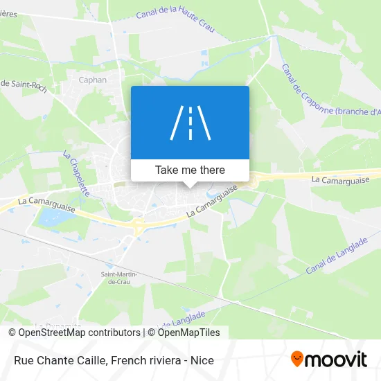 Rue Chante Caille map