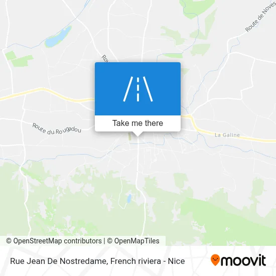 Rue Jean De Nostredame map