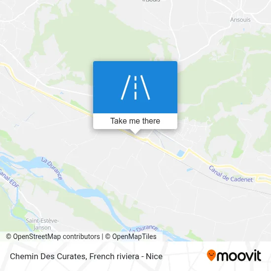 Chemin Des Curates map