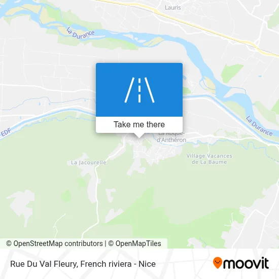 Rue Du Val Fleury map