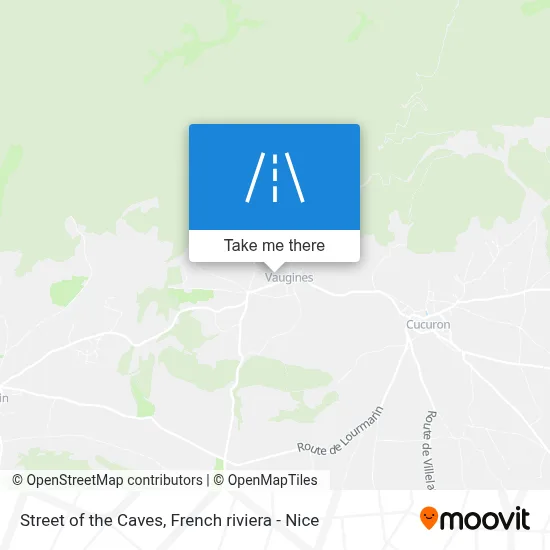 Mapa Rue Des Grottes