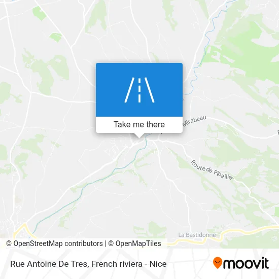 Rue Antoine De Tres map