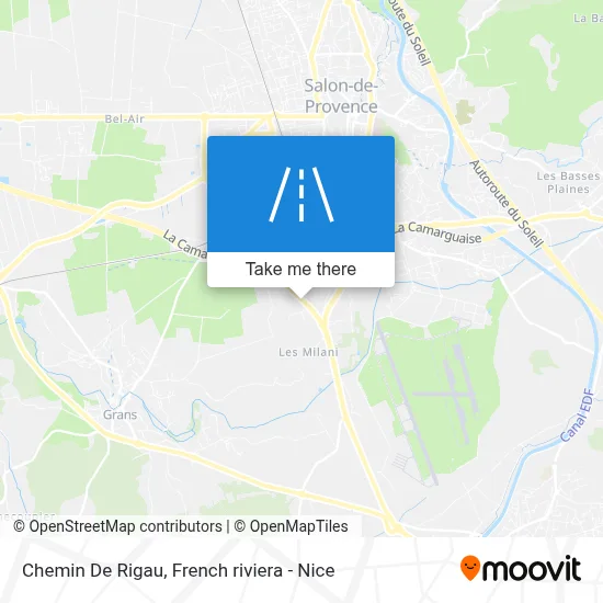 Chemin De Rigau map