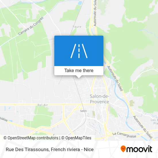 Rue Des Tirassouns map