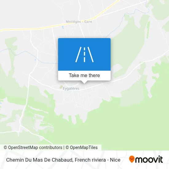 Chemin Du Mas De Chabaud map
