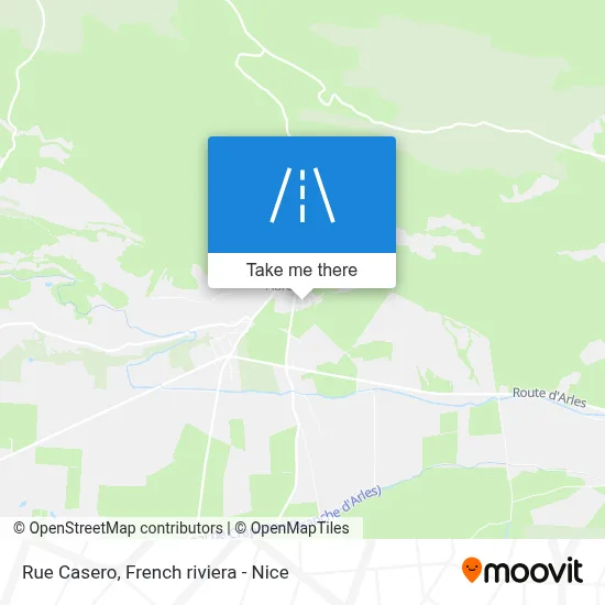 Rue Casero map