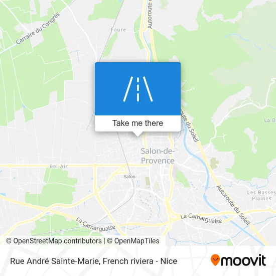 Rue André Sainte-Marie map