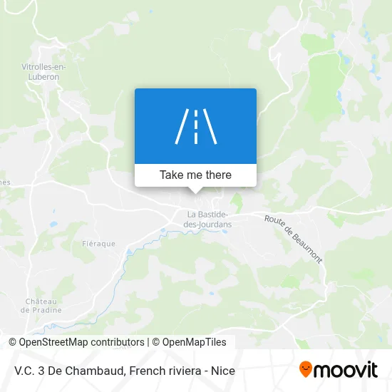 V.C. 3 De Chambaud map
