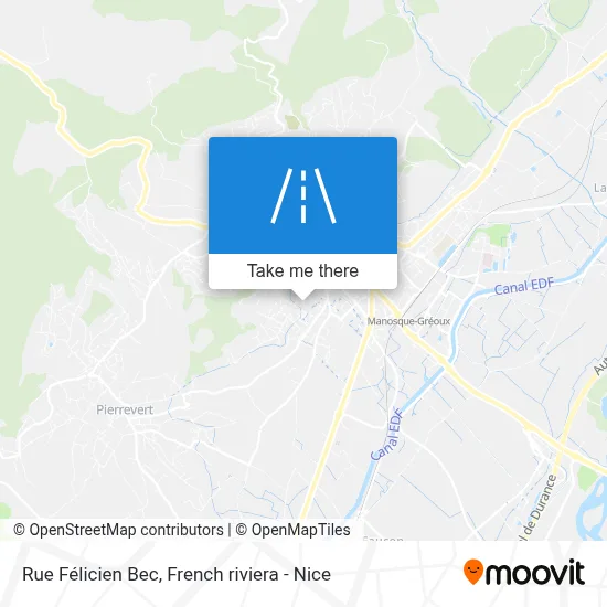 Rue Félicien Bec map