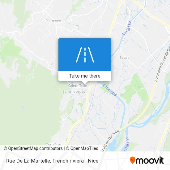 Rue De La Martelle map