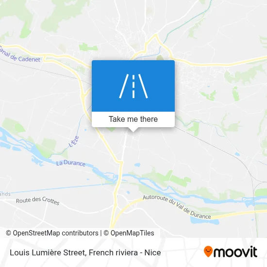 Rue Louis Lumière map