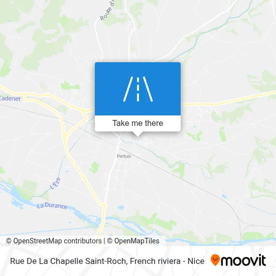 Rue De La Chapelle Saint-Roch map