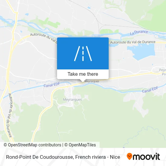 Rond-Point De Coudourousse map