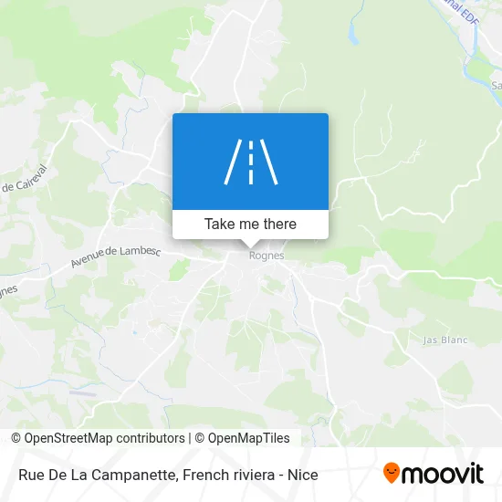 Rue De La Campanette map
