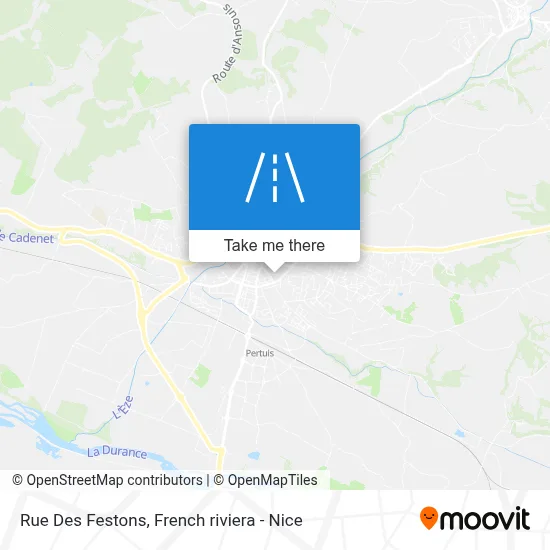 Rue Des Festons map