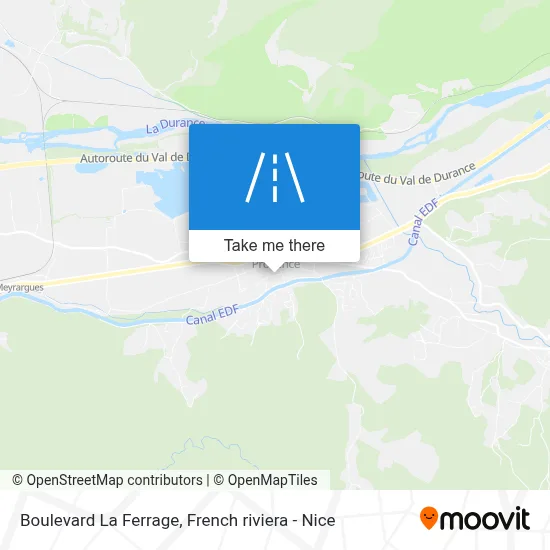 Boulevard La Ferrage map
