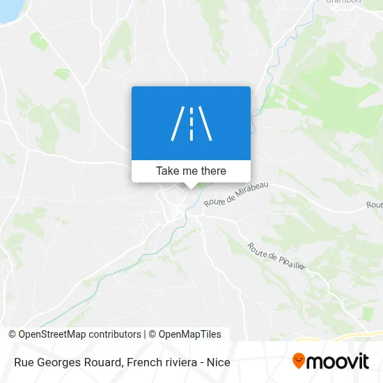 Rue Georges Rouard map