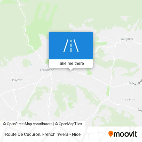 Route De Cucuron map