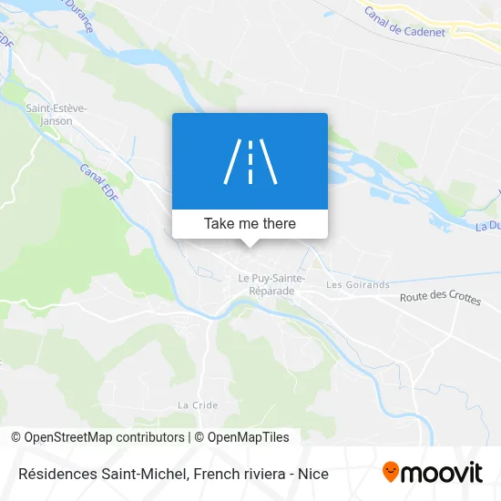 Résidences Saint-Michel map