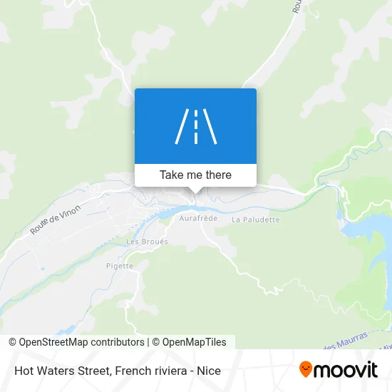 Rue Des Eaux Chaudes map
