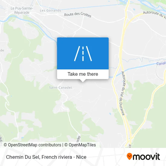 Chemin Du Sel map