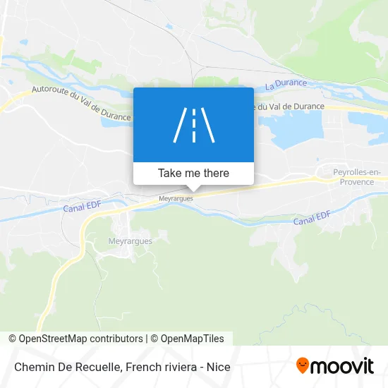 Chemin De Recuelle map