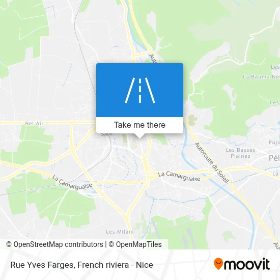 Rue Yves Farges map