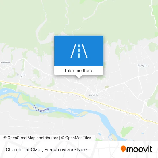 Chemin Du Claut map