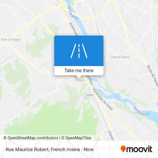 Mapa Rue Maurice Robert