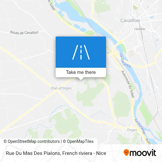 Rue Du Mas Des Pialons map