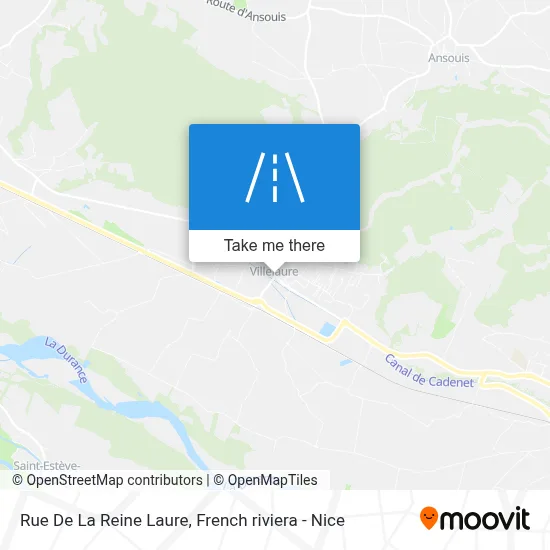 Rue De La Reine Laure map