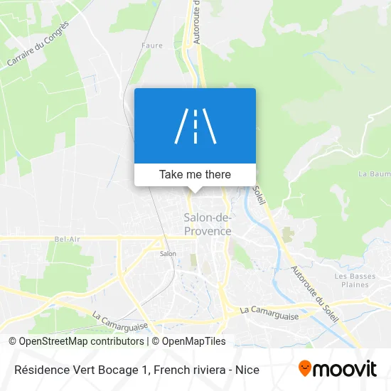 Résidence Vert Bocage 1 map