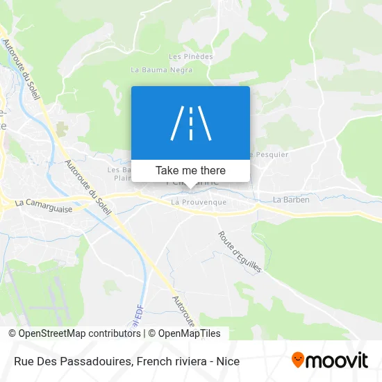 Rue Des Passadouires map