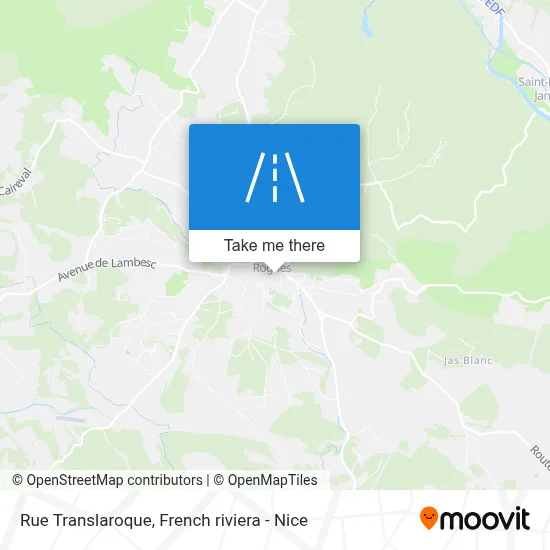 Rue Translaroque map