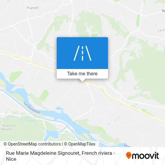 Rue Marie Magdeleine Signouret map
