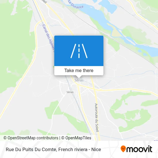 Mapa Rue Du Puits Du Comte