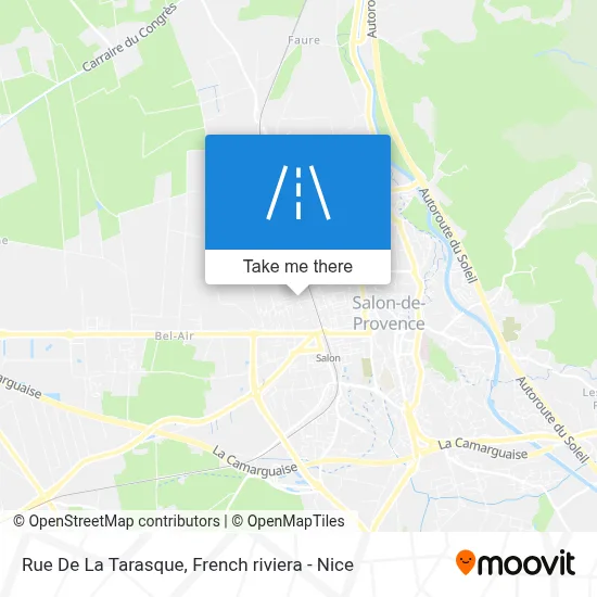 Rue De La Tarasque map