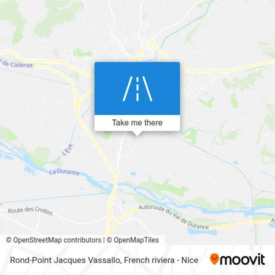 Rond-Point Jacques Vassallo map
