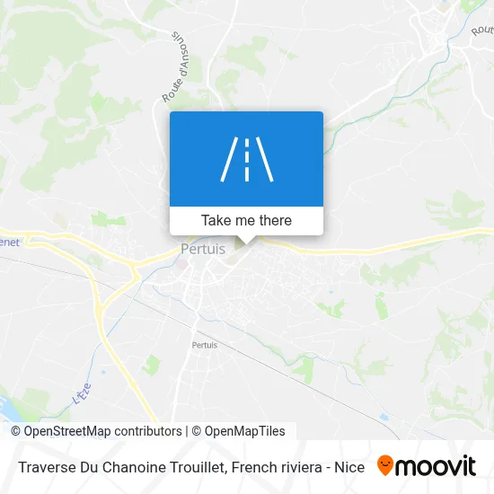 Traverse Du Chanoine Trouillet map