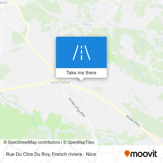 Rue Du Clos Du Roy map