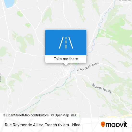 Rue Raymonde Alliez map