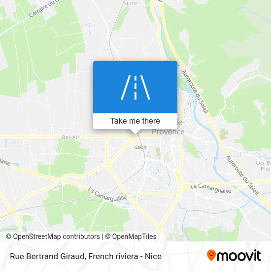 Mapa Rue Bertrand Giraud