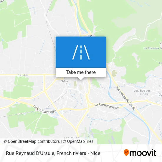 Rue Reynaud D'Ursule map