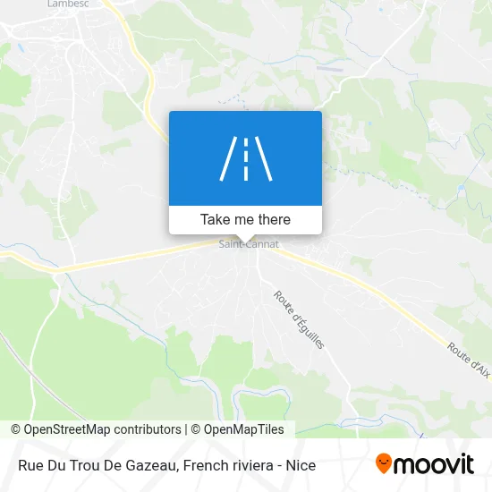 Rue Du Trou De Gazeau map
