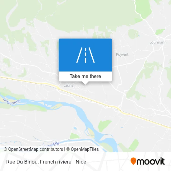 Rue Du Binou map