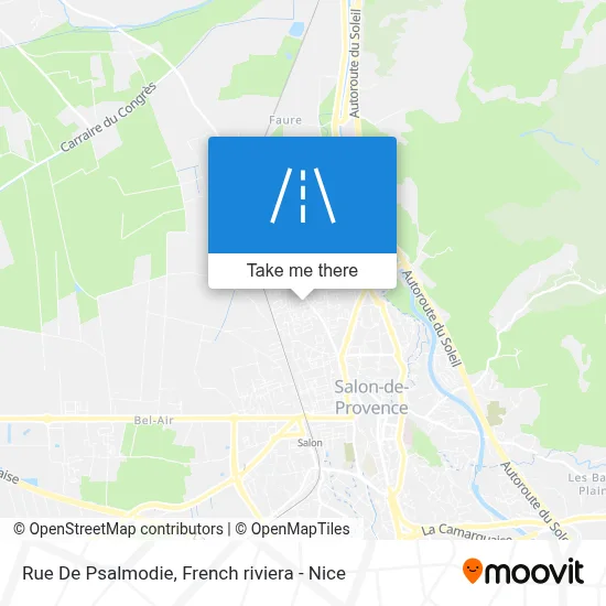 Rue De Psalmodie map