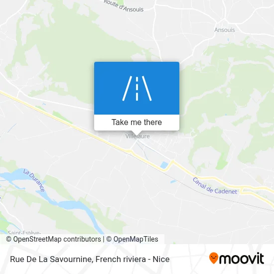 Rue De La Savournine map