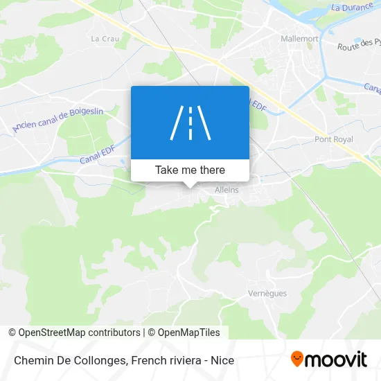 Chemin De Collonges map